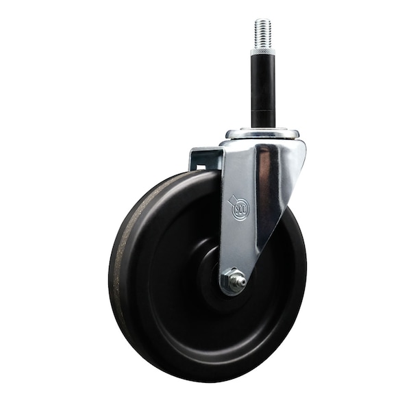 6'' Phenolic Wheel Swivel 3/4'' Expanding Stem Caster